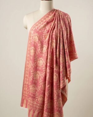 Reversible Metallic Weave Shawl