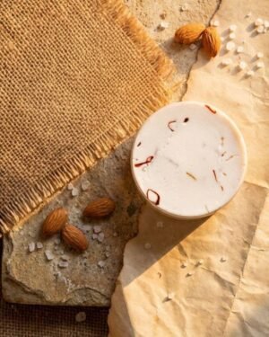 Almond Milk & Saffron Soap 100g