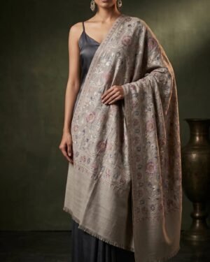 Aari Embroidered Shawl