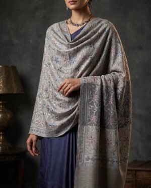 Aari Embroidered Shawl