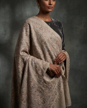 Aari Embroidered Shawl