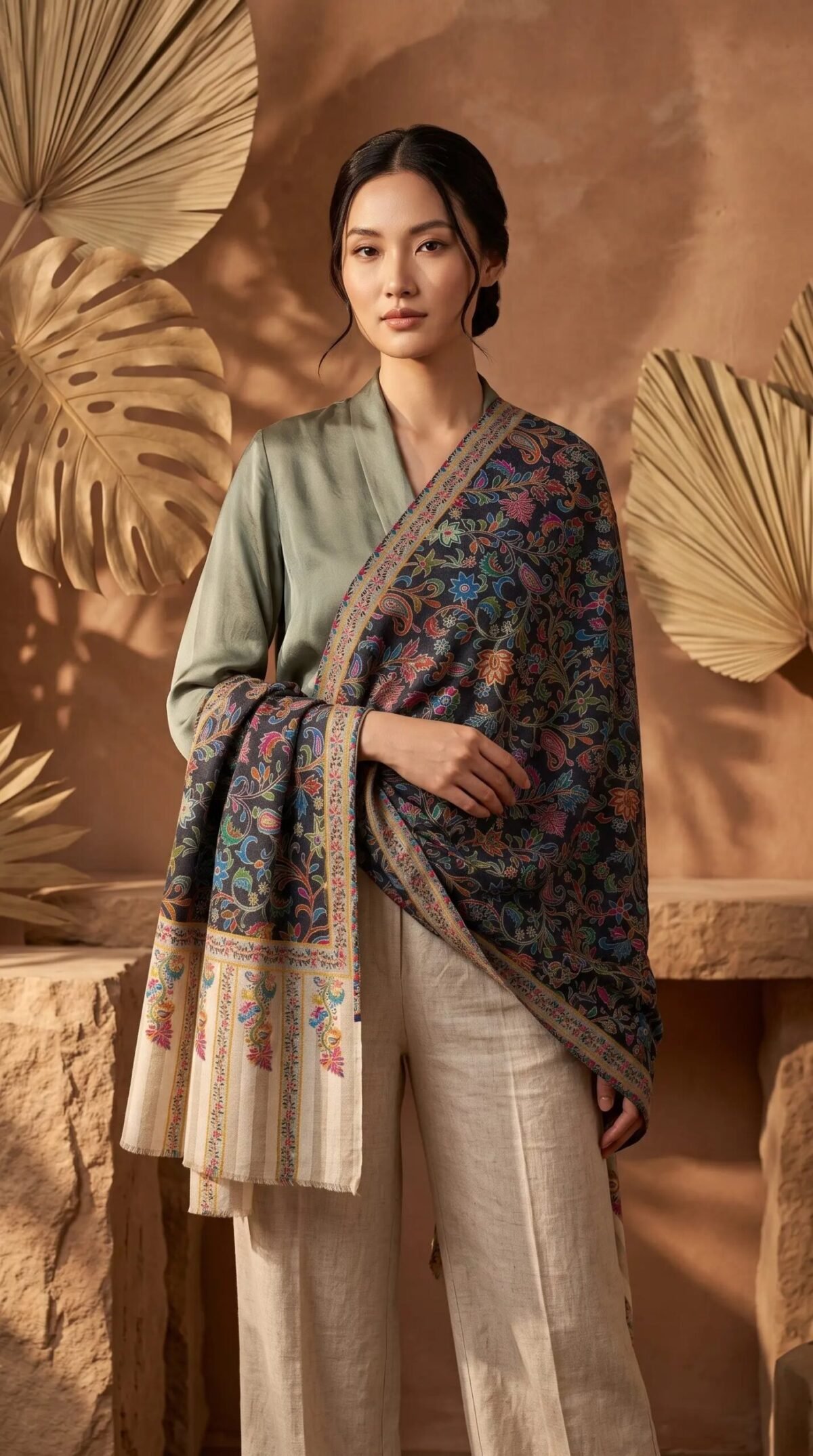 Kalamkari Fine Shawl