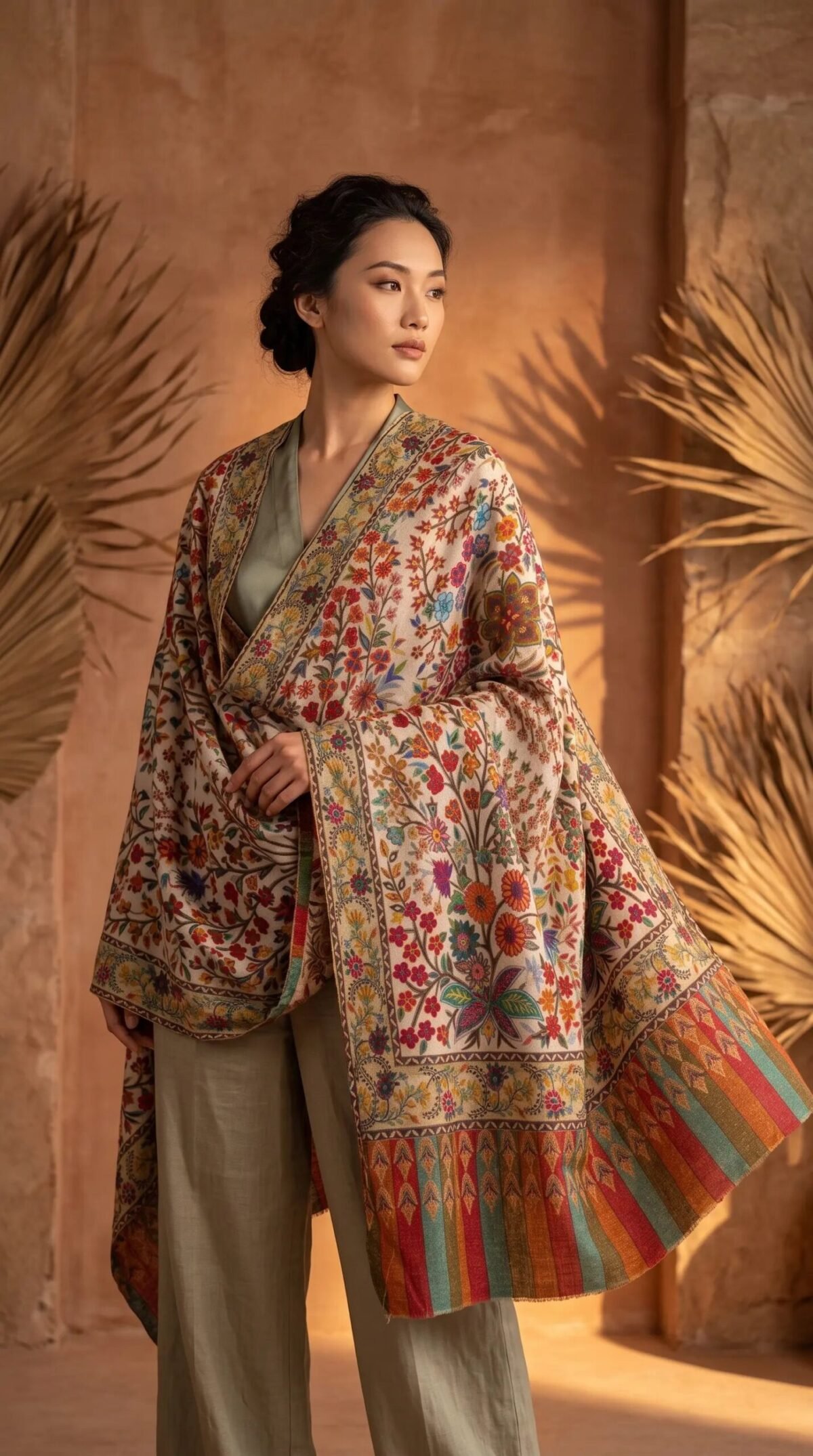 Kalamkari Fine Shawl