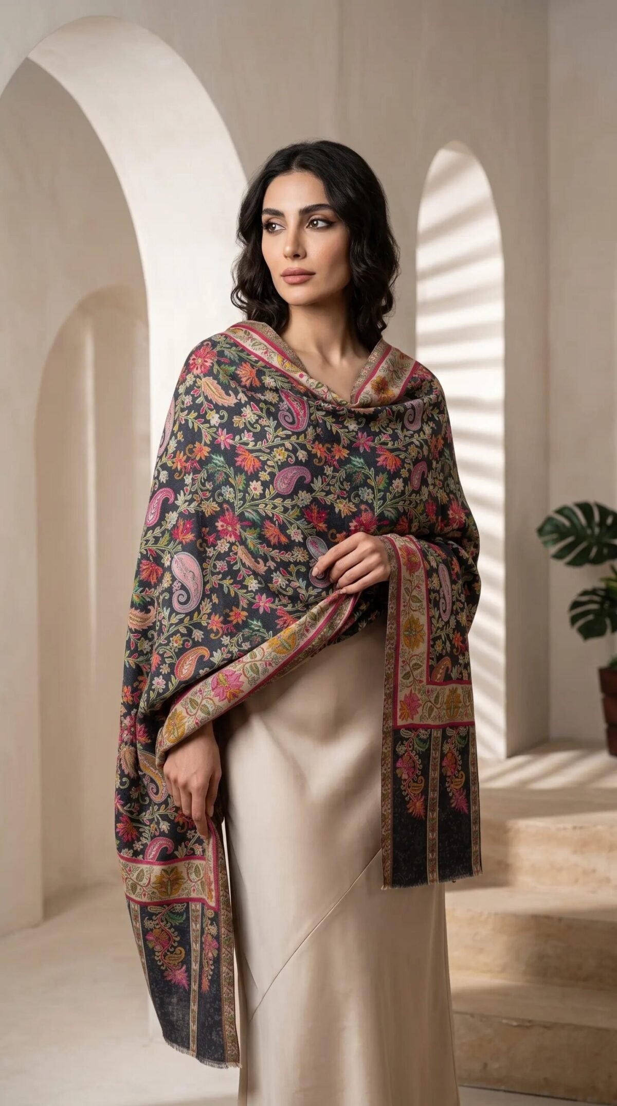 Kalamkari Fine Shawl