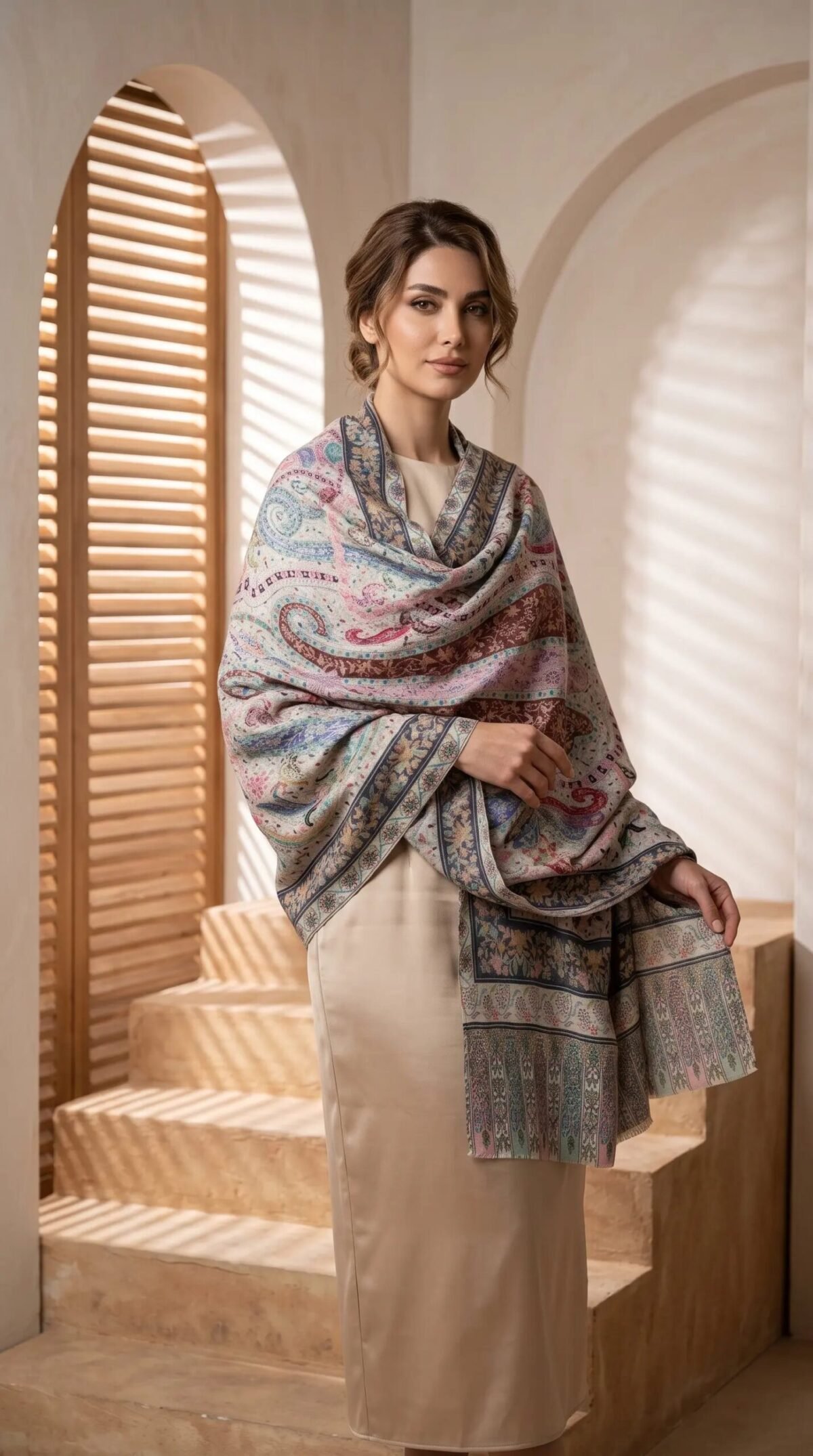 Kalamkari Fine Shawl