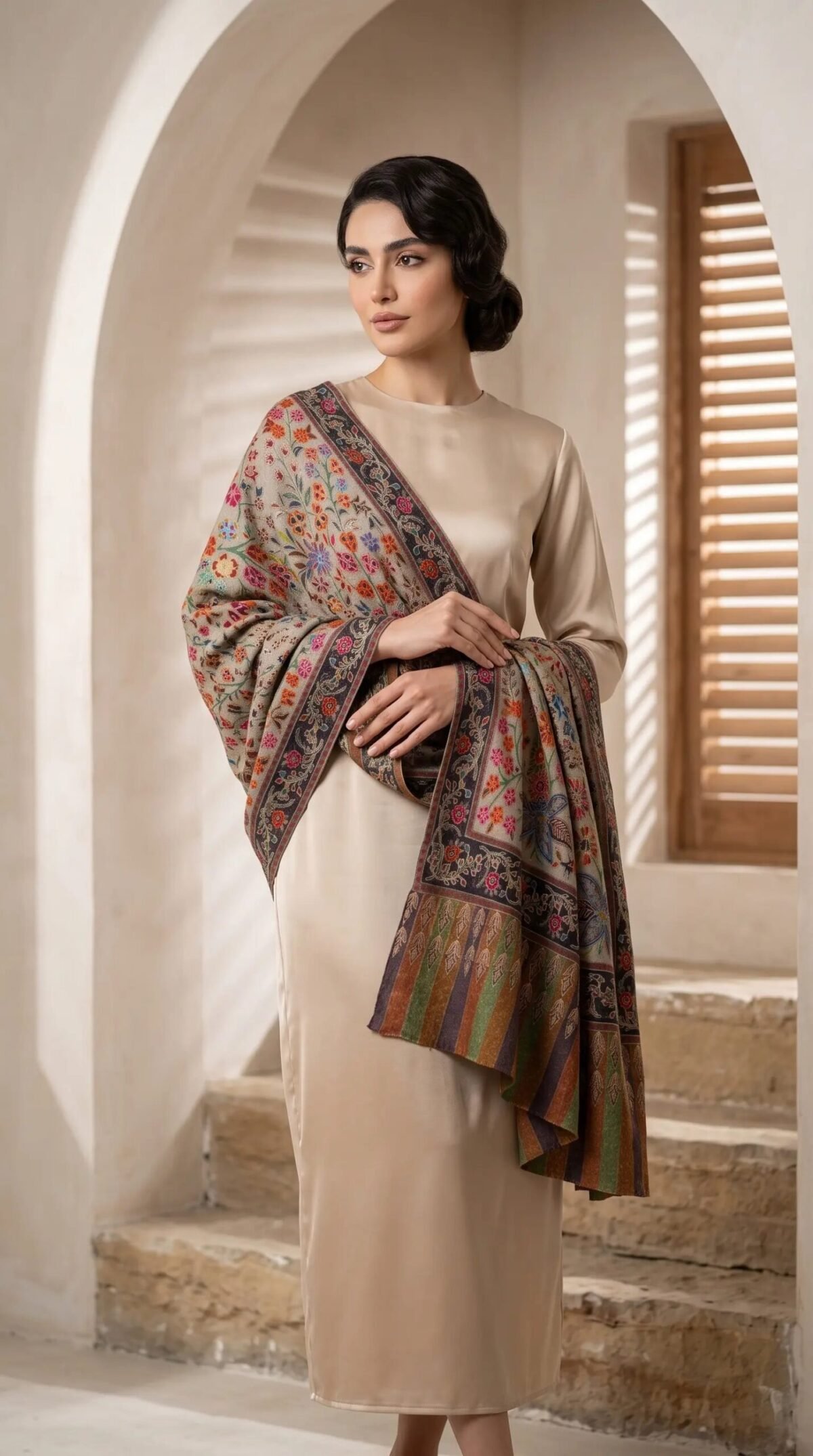 Kalamkari Fine Shawl