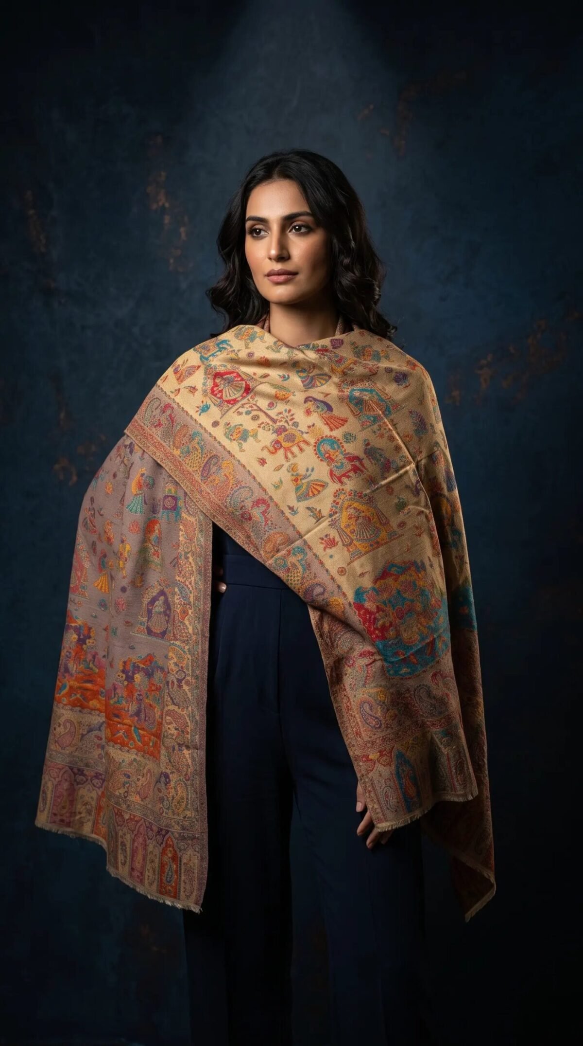 Moonlight Reversible Shawl