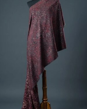 Kani Jamawar Metallic Weave Shawl