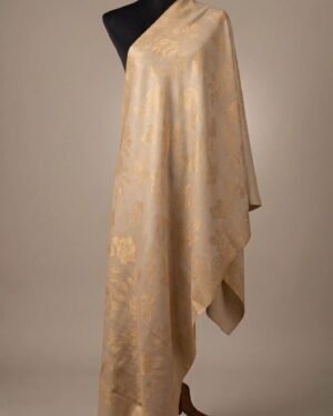 Metallic Weave Shawl
