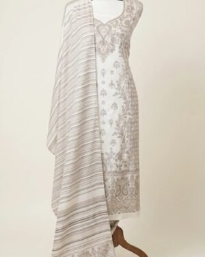 Kashmiri Khadi Cotton Suit