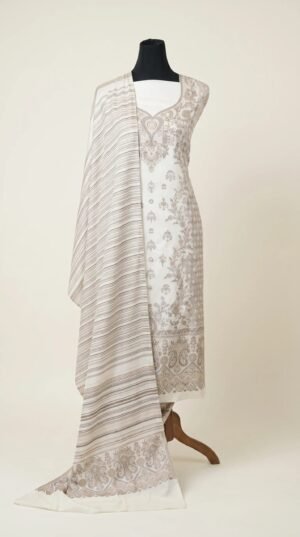 Kashmiri Khadi Cotton Suit