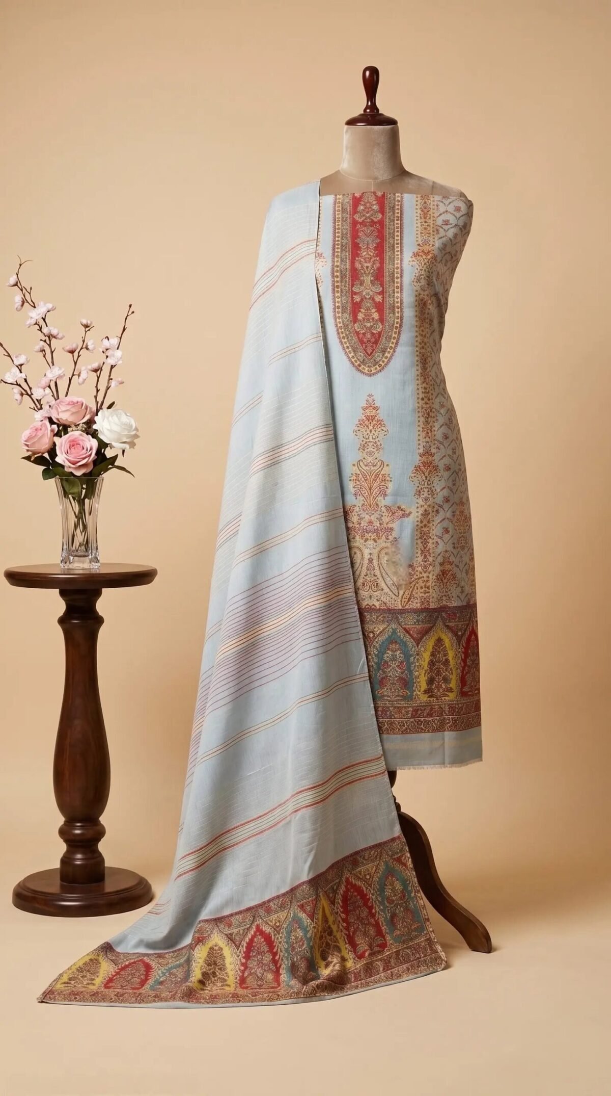 Ikkat Men’s Shawl