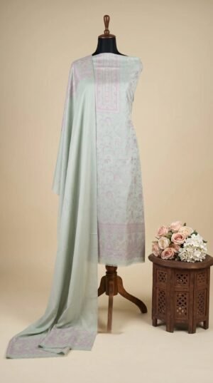 Kashmiri Khadi Cotton Suit