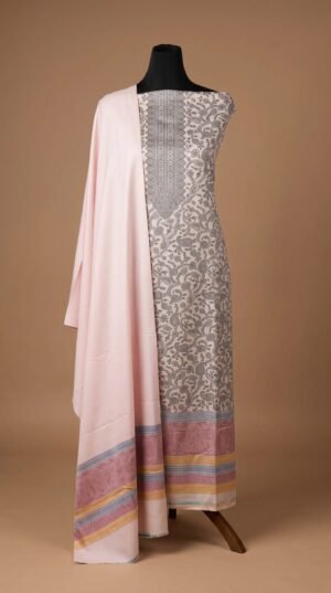 Kashmiri Khadi Cotton Suit