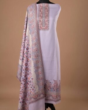 Kashmiri Khadi Cotton Suit