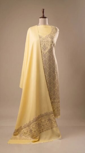 Kashmiri Khadi Cotton Suit