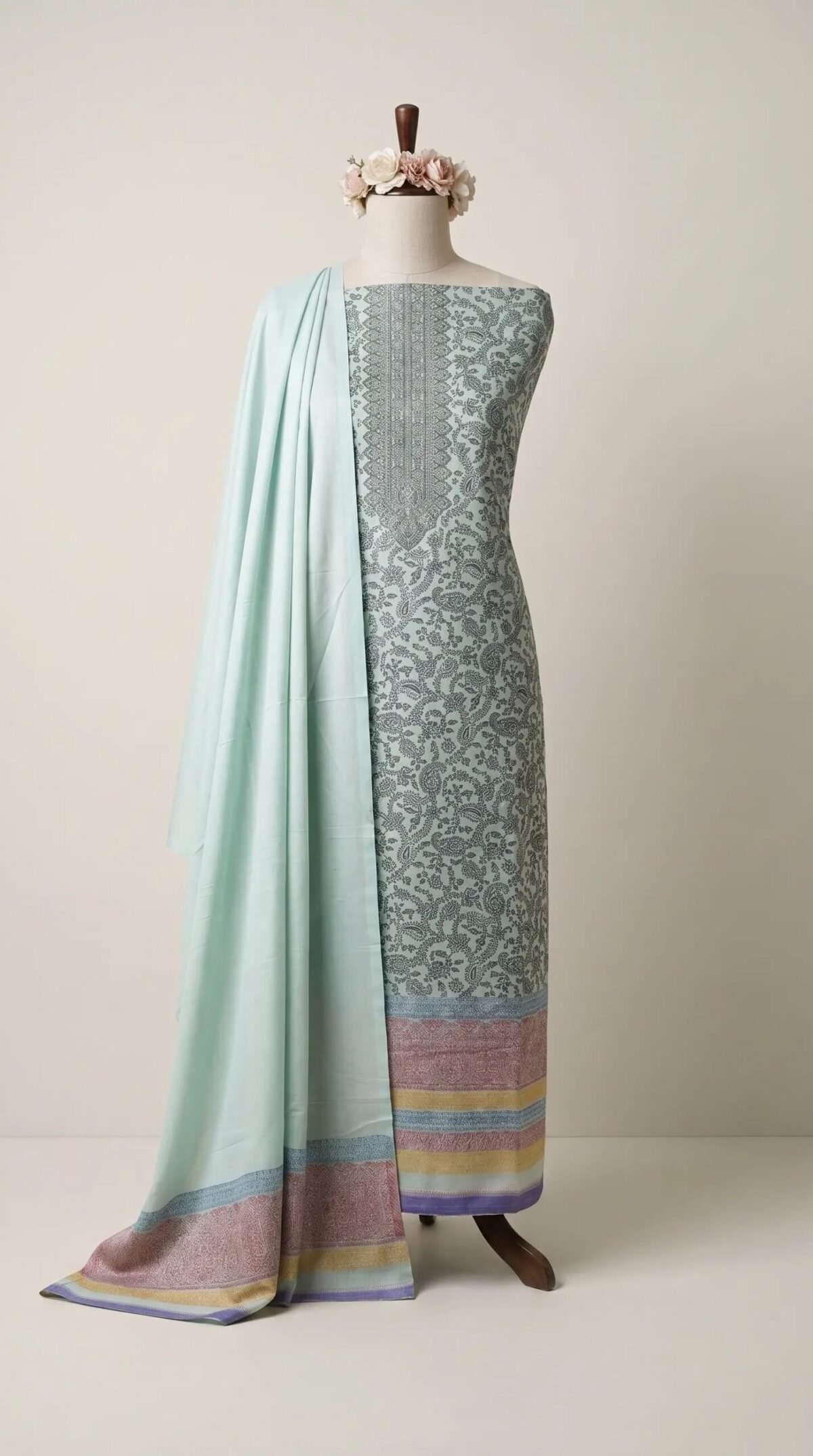 Ikkat Men’s Shawl