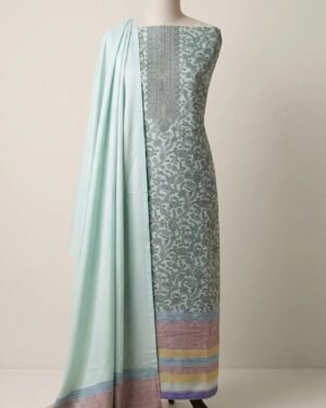 Kashmiri Khadi Cotton Suit