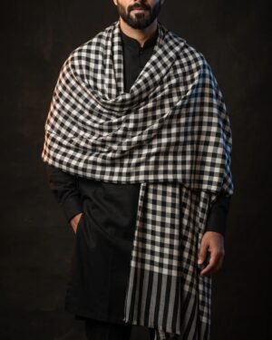 Men’s Plaid Shawl