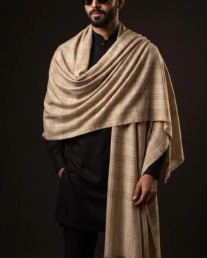 Men’s Plaid Shawl