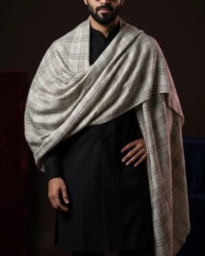 Men’s Plaid Shawl