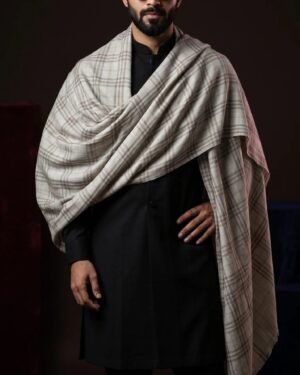 Men’s Plaid Shawl