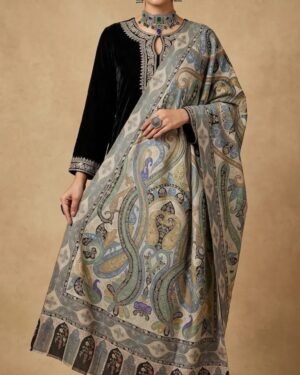 Kalamkari Fine Shawl
