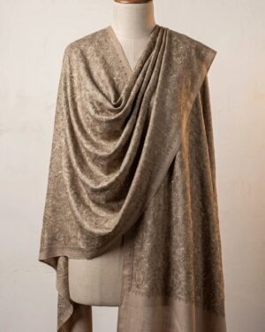 Premium Embroidered Fine Shawl – T002194KH