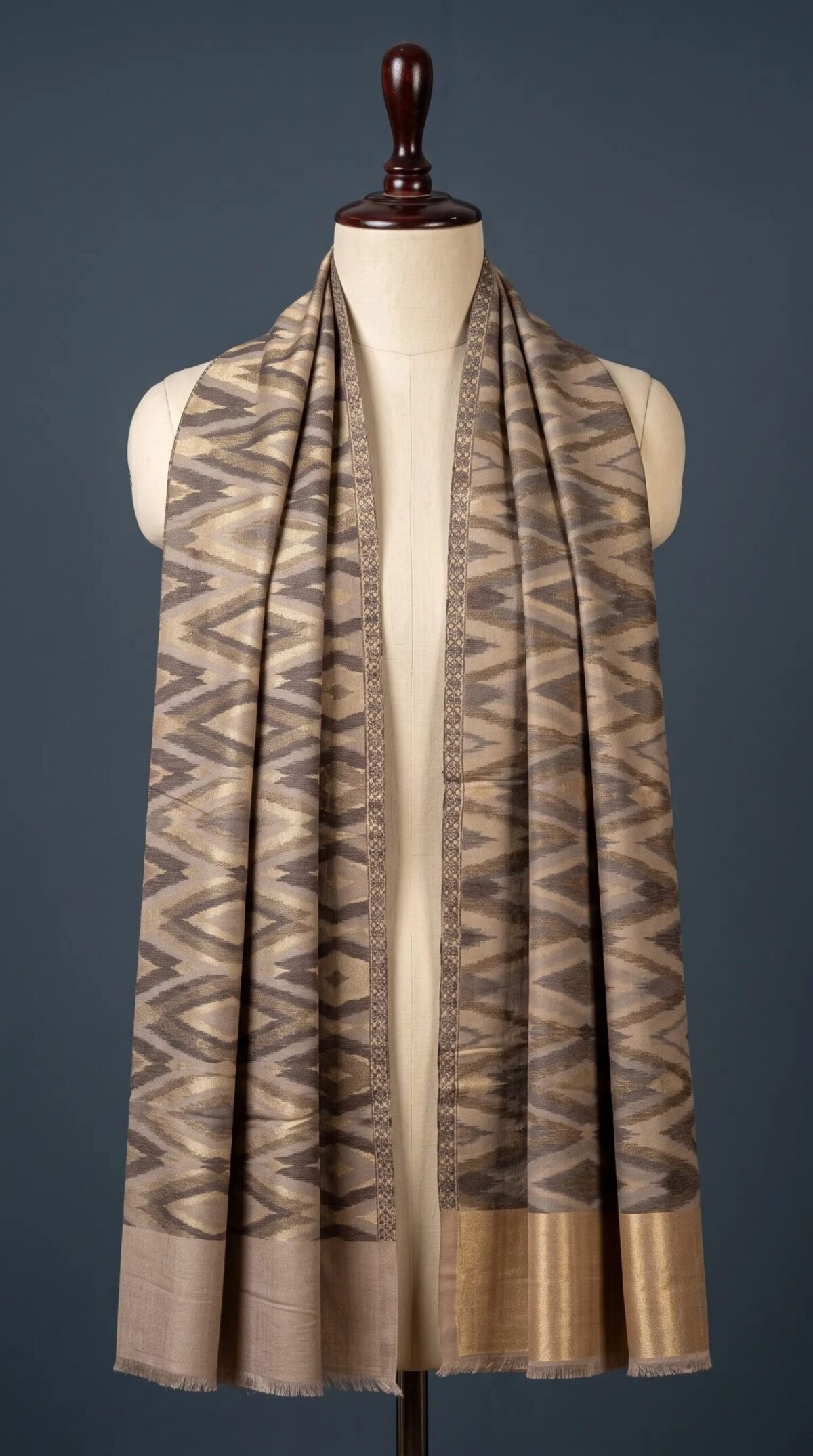 Border Papier Mache Shawl