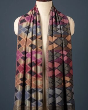 Reversible Ikkat Shawl