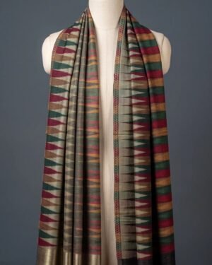 Reversible Ikkat Shawl