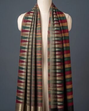 Reversible Ikkat Shawl