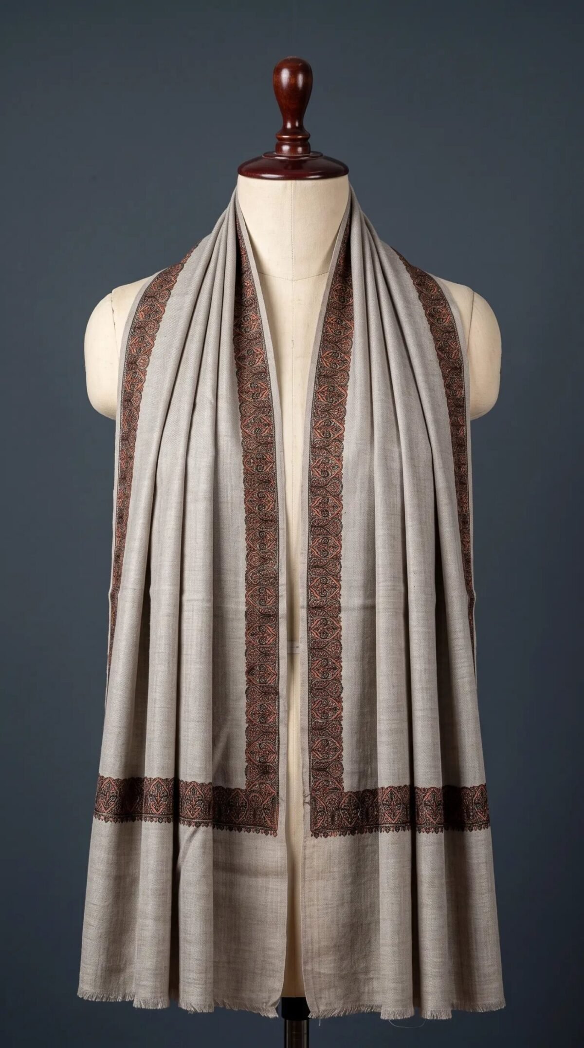 Border Papier Mache Shawl