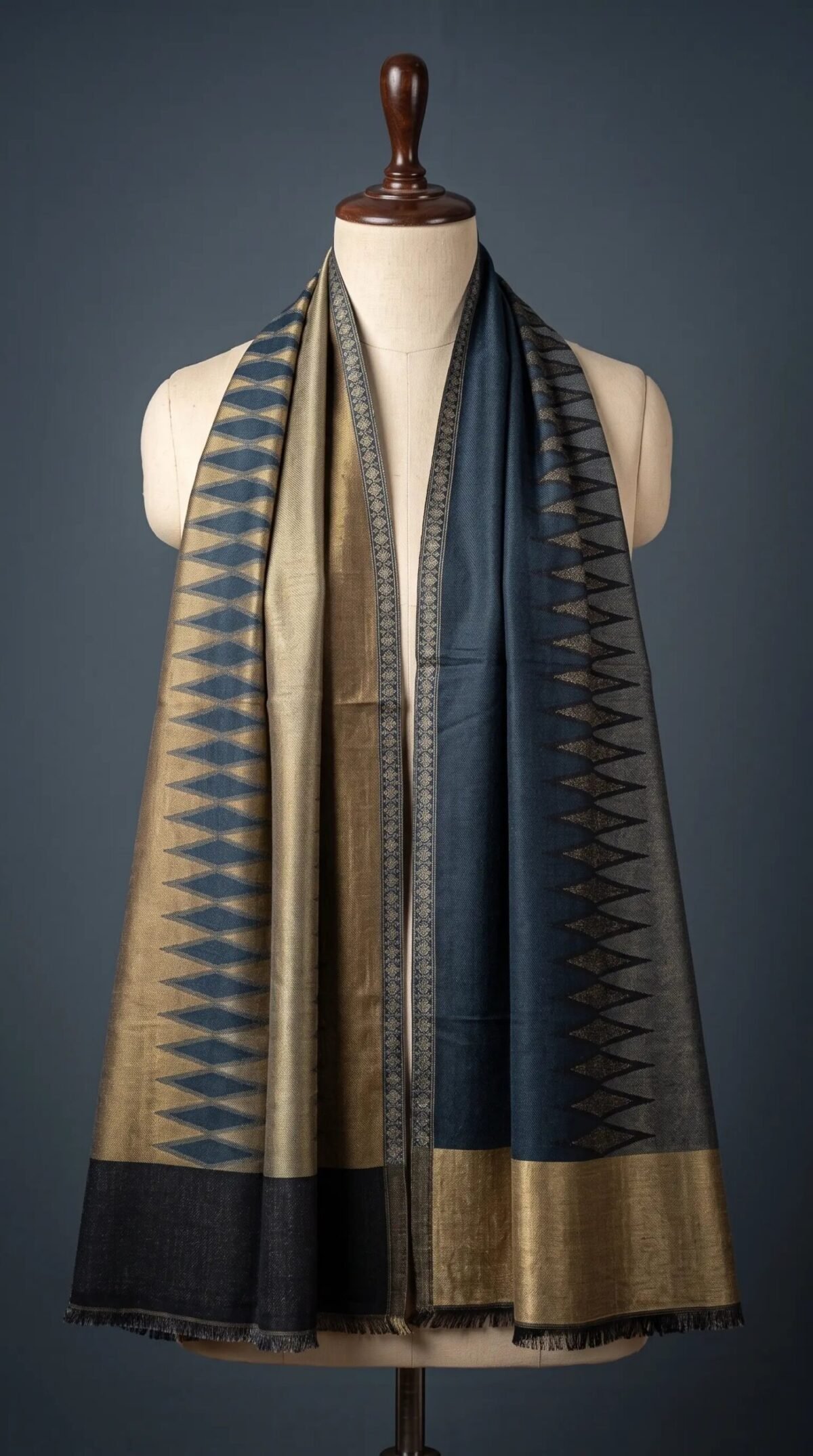 Border Papier Mache Shawl