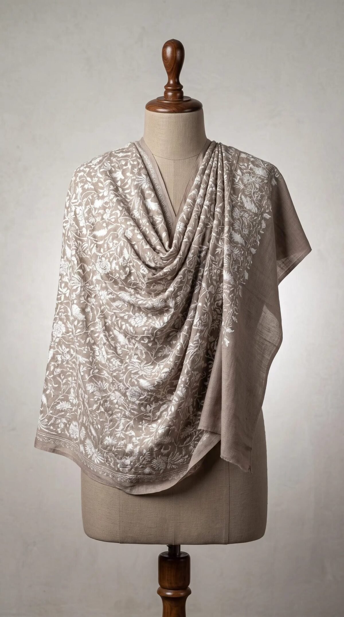 Border Papier Mache Shawl