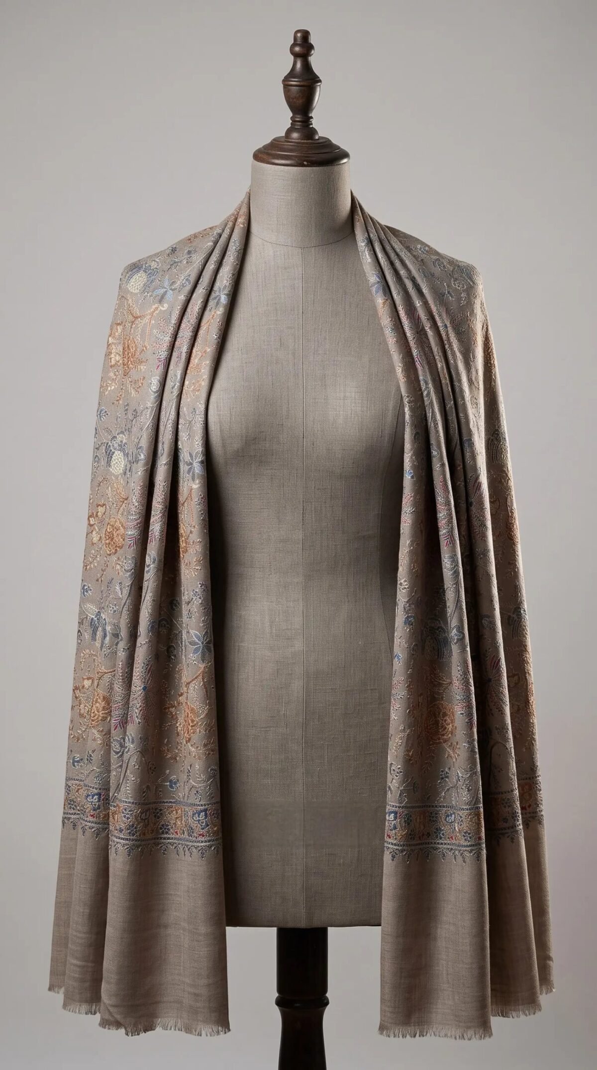 Border Papier Mache Shawl