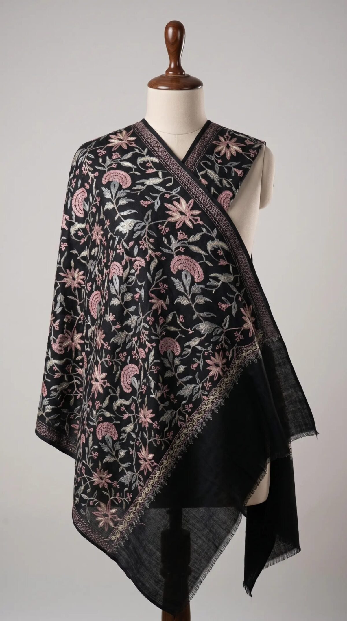 Border Papier Mache Shawl