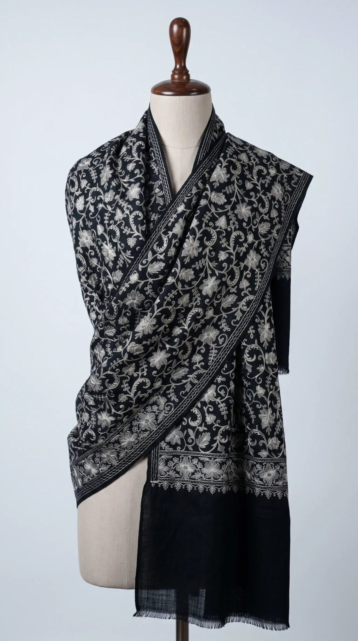 Border Papier Mache Shawl