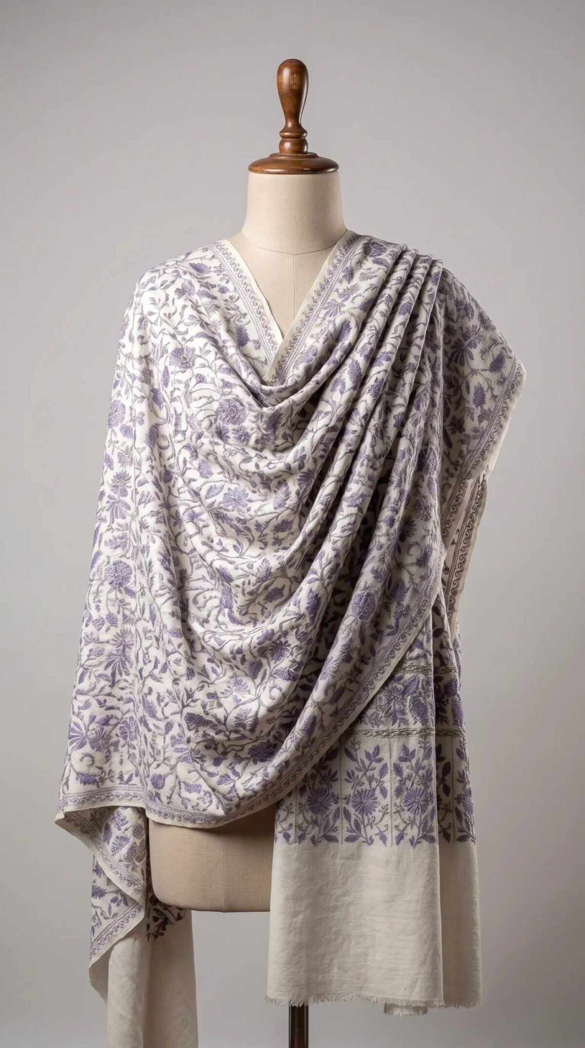 Border Papier Mache Shawl