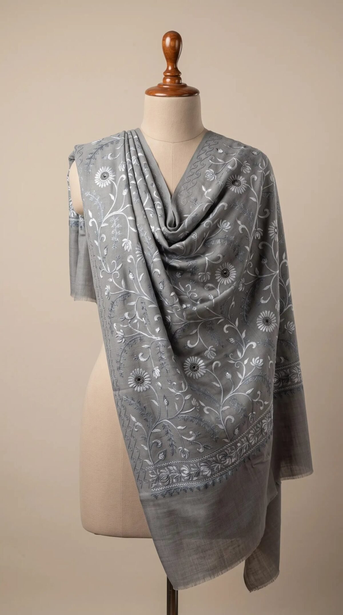 Border Papier Mache Shawl