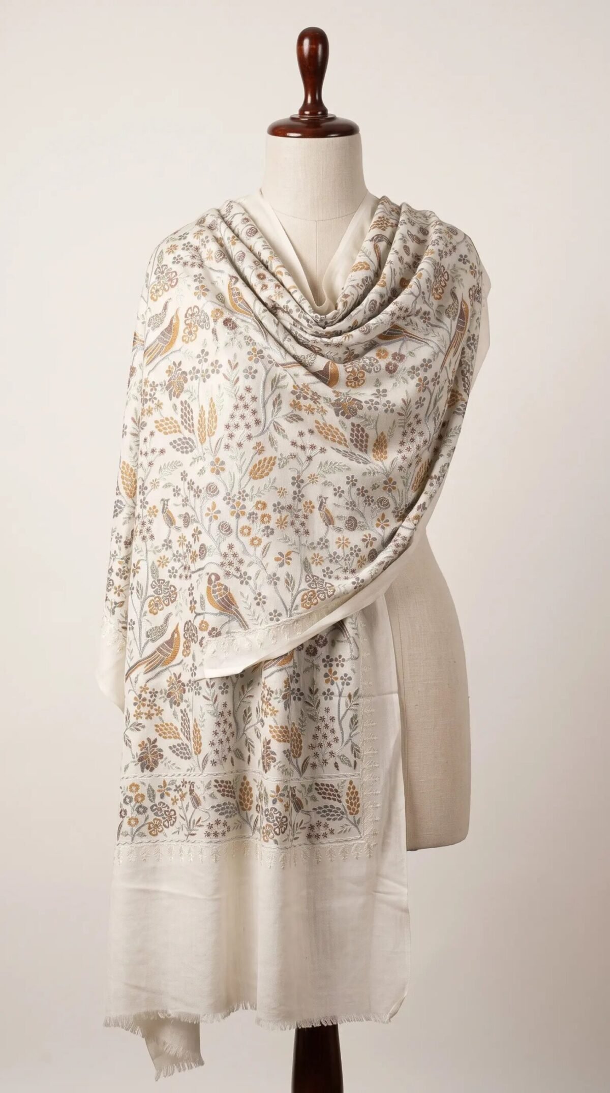 Border Papier Mache Shawl