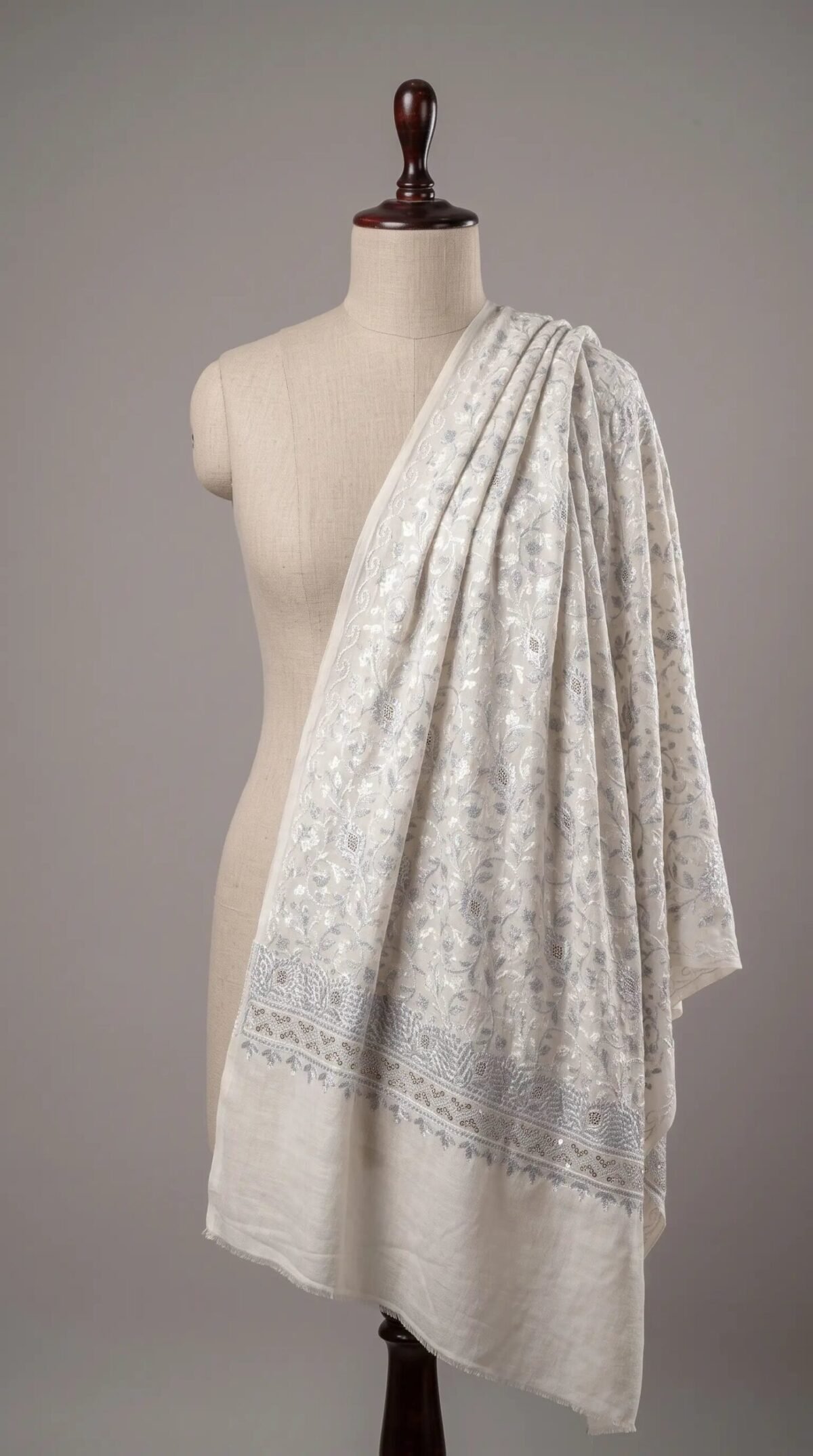 Border Papier Mache Shawl