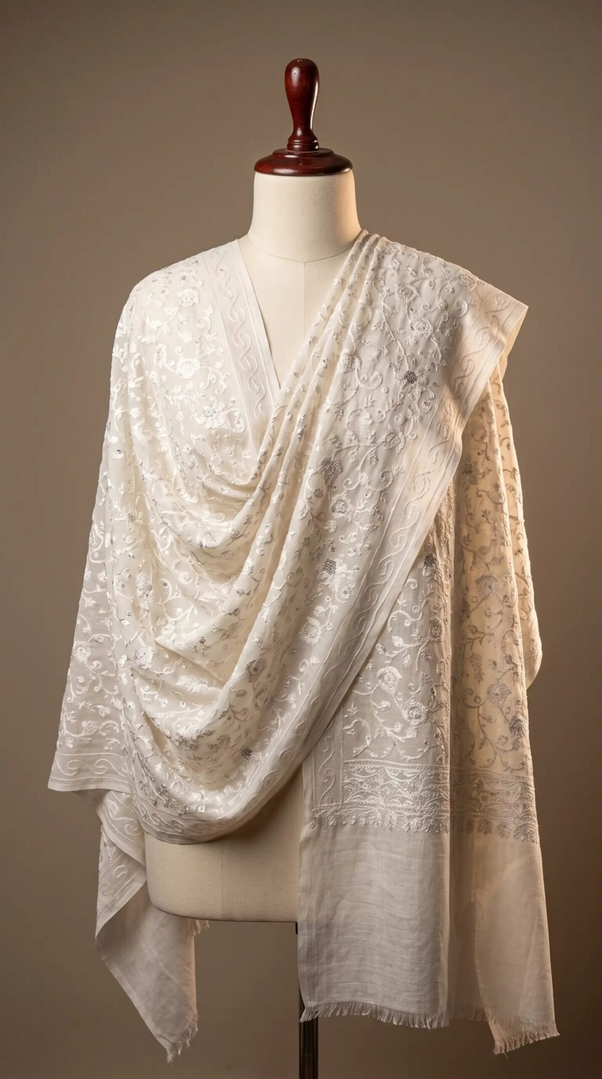 Border Papier Mache Shawl