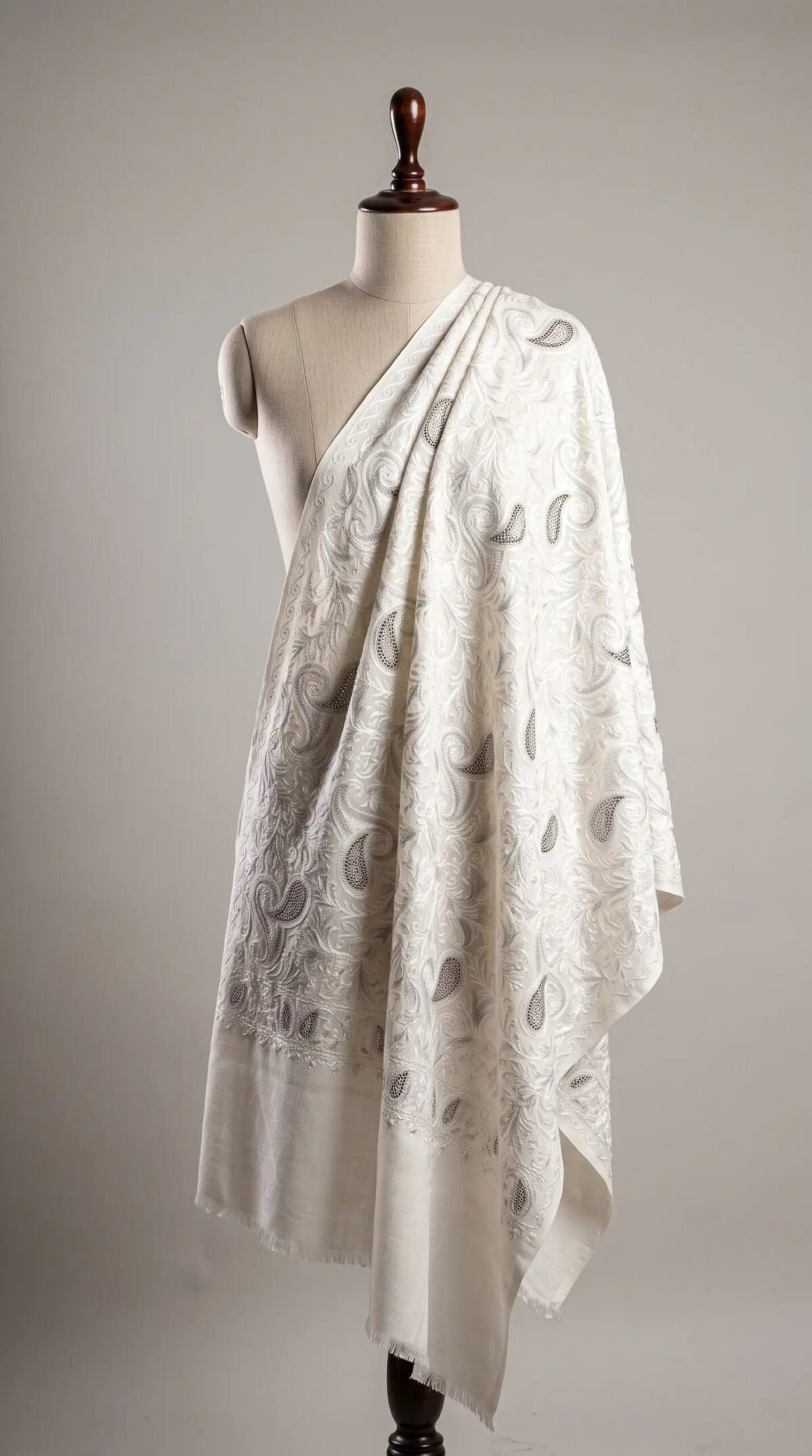 Border Papier Mache Shawl