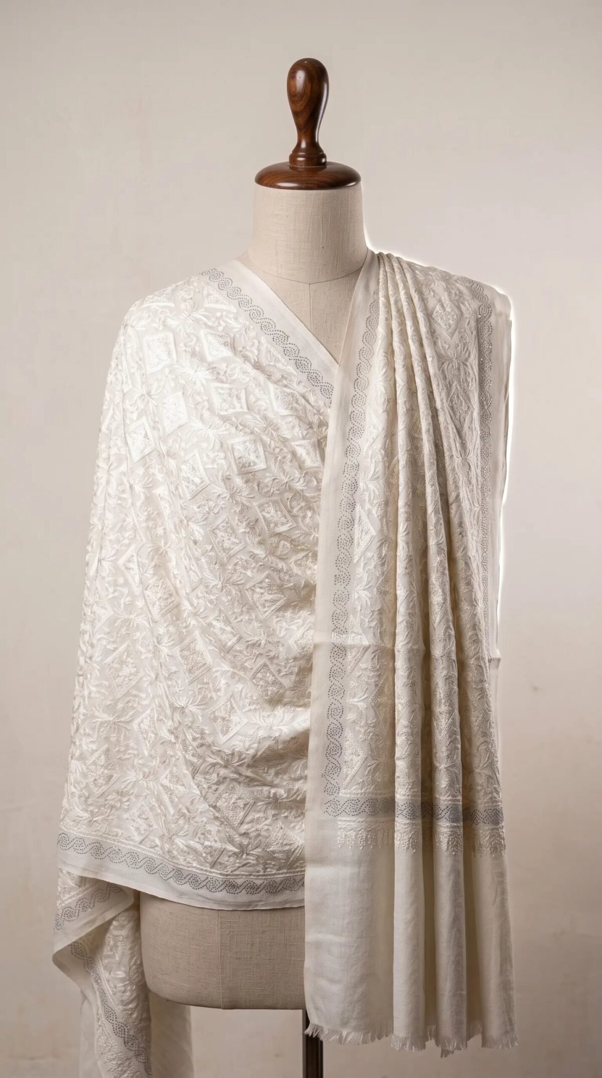 Border Papier Mache Shawl