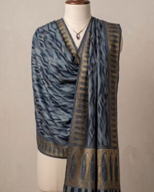 Premium Moonlight Border Kani Shawl