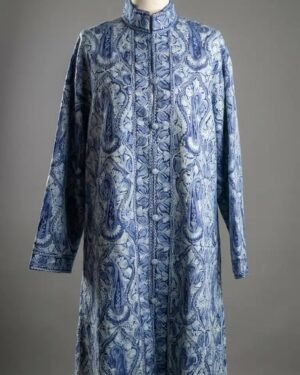 Hand Assisted All-over Embroidered Ari Florals Coat
