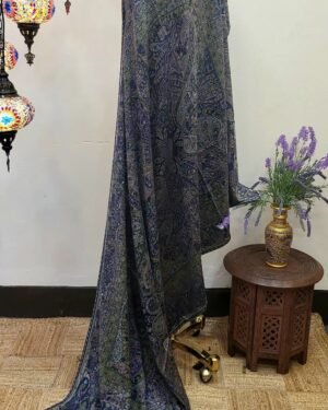 Darbar Border Paisley Shawl