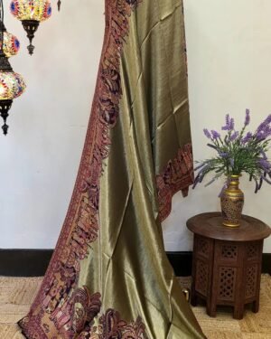 Darbar Border Shawl